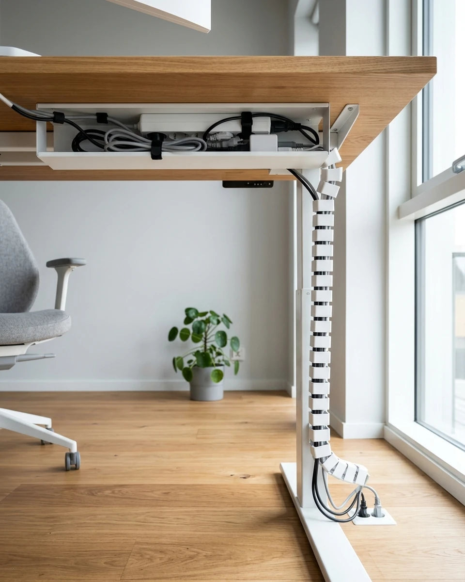 Under-desk cable management: the clean workstation blueprint