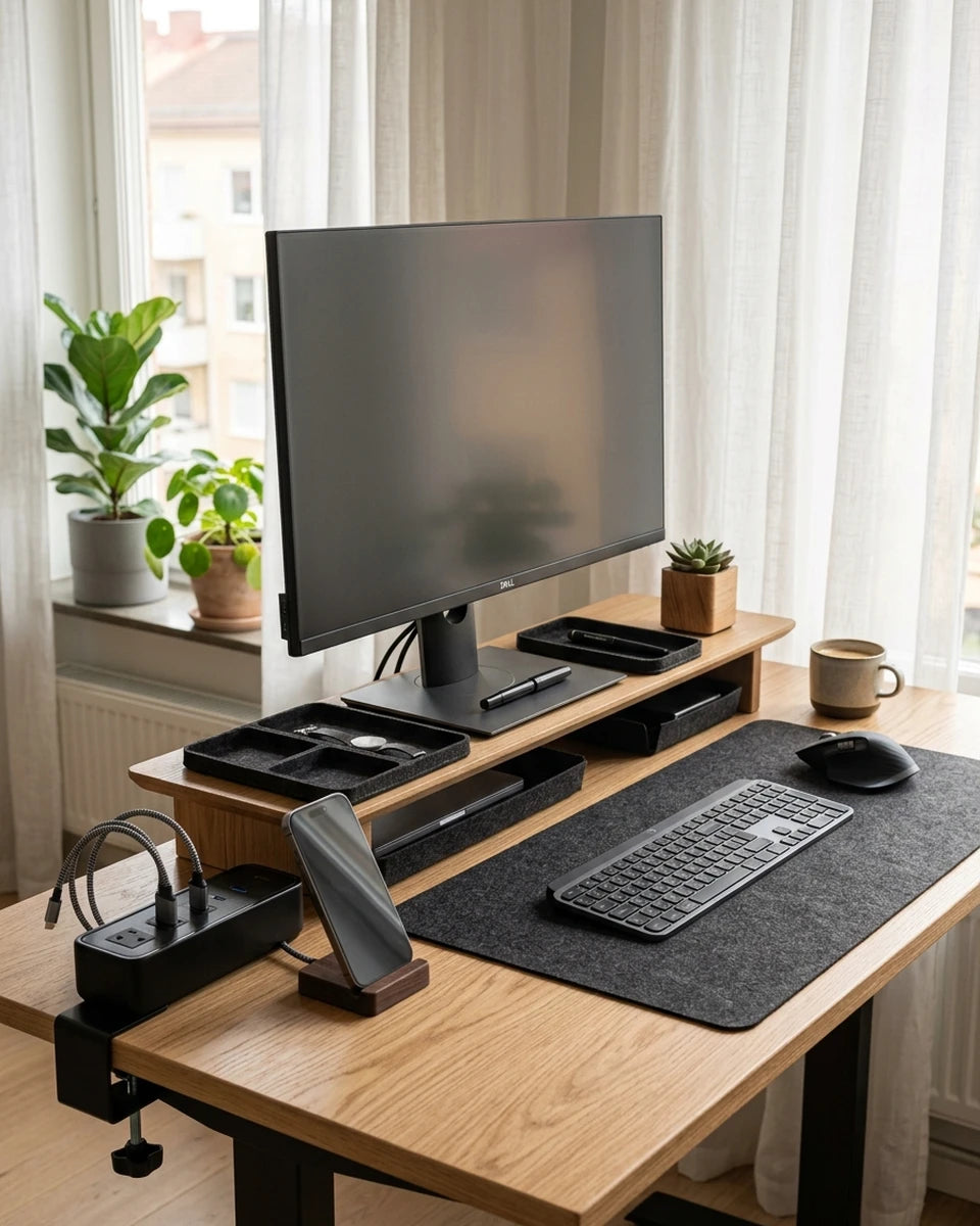 Desk organization 101: zoning your workspace for peak focus