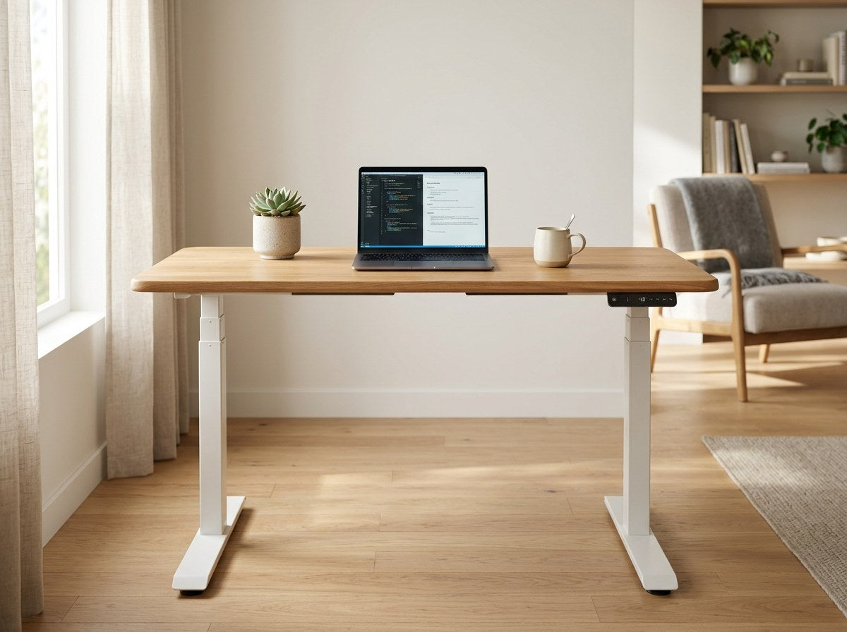 Desky Dual Hardwood Desk