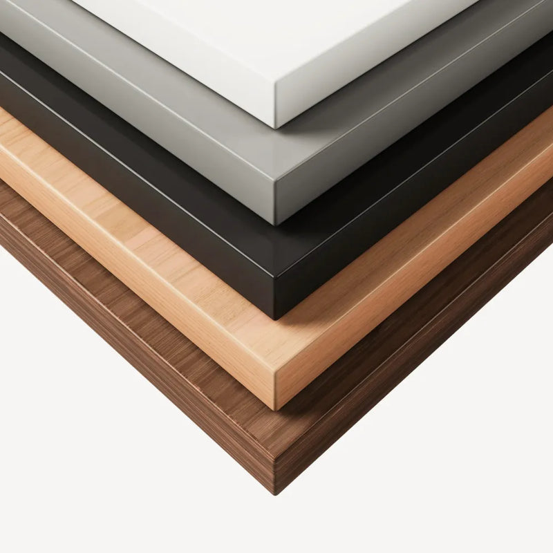 10+ curated commercial finishes