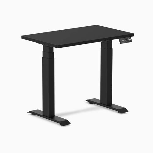 Desky Dual Mini sit stand desk 32*20 inches black 