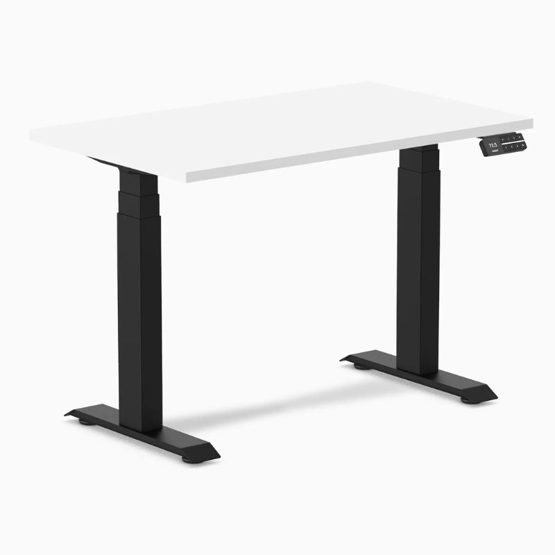 Desky Dual Mini sit stand desk 40*24 inches white