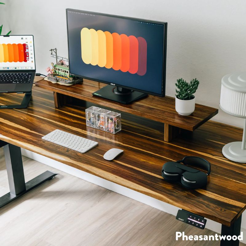 Desky Monitor Stand Pheasantwood