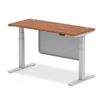 Dynamic Air Dual-Motor Slimline Standing Desk with Modesty Panel - Official Workspace View