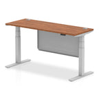 Dynamic Air Dual-Motor Slimline Standing Desk with Modesty Panel - Official Workspace View