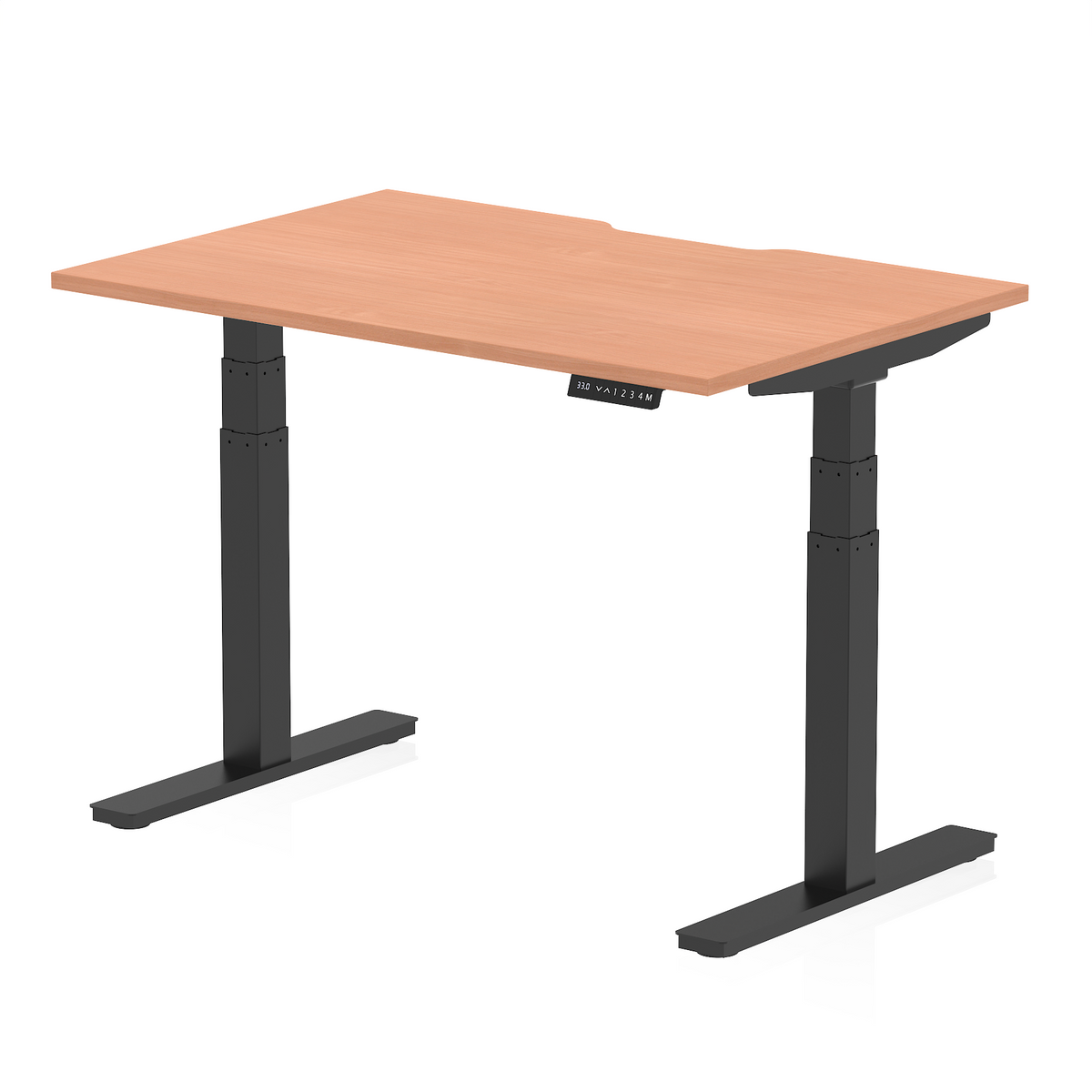 Dynamic Air Scalloped Edge Dual-Motor Height Adjustable Desk