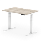 Dynamic Air Scalloped Edge Dual-Motor Height Adjustable Desk - Official Workspace View