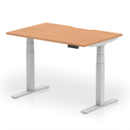 Dynamic Air Scalloped Edge Dual-Motor Height Adjustable Desk - Official Workspace View