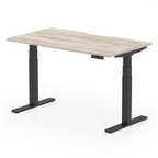 Dynamic Air Scalloped Edge Dual-Motor Height Adjustable Desk - Official Workspace View