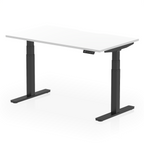 Dynamic Air Scalloped Edge Dual-Motor Height Adjustable Desk - Official Workspace View