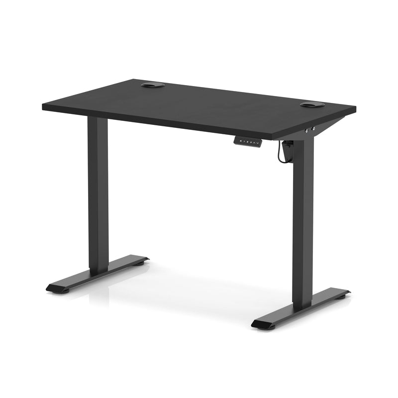 Dynamic Air Lite Slimline Height Adjustable Desk with Cable Ports