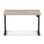 Dynamic Air Lite Height Adjustable Desk with Scalloped Edge - Official Workspace View