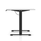 Dynamic Air Lite Height Adjustable Desk with Scalloped Edge - Official Workspace View