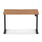 Dynamic Air Lite Height Adjustable Desk with Scalloped Edge - Official Workspace View