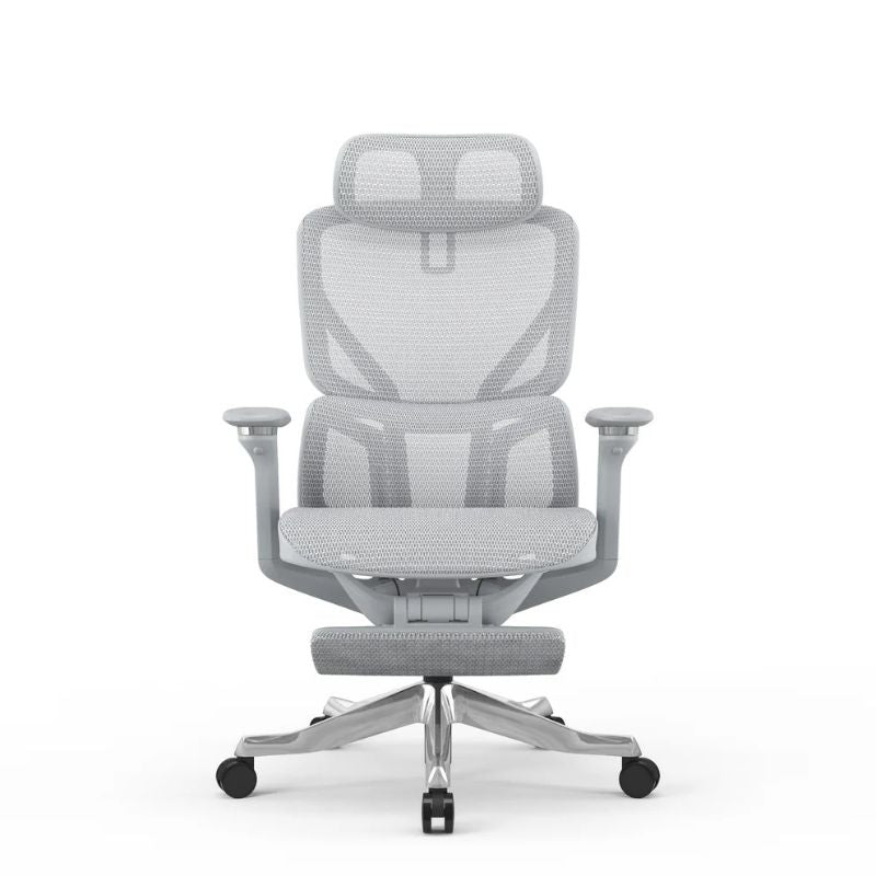 UpDown Ergo DualAir Ergonomic Office Chair Black Gray mesh