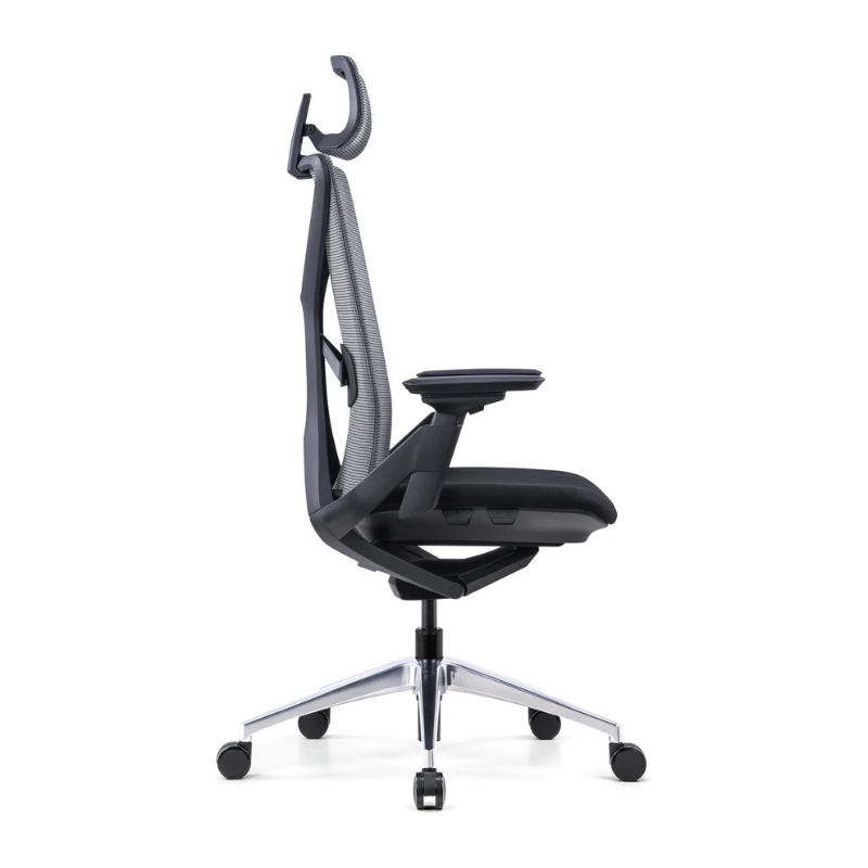 UpDown Ergo ProFlex Ergonomic Office Chair Side View 2 