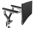 UpDown Neo Slim Dual Monitor Arm Black