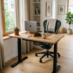 Lavoro Advance Mini Compact Standing Desk Setup