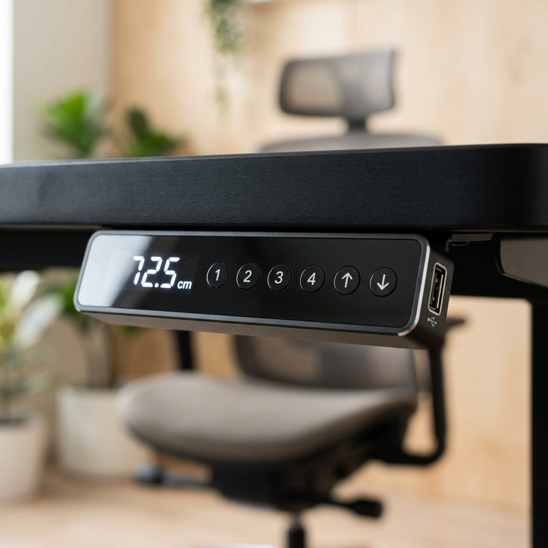 4-memory presets with USB charging
