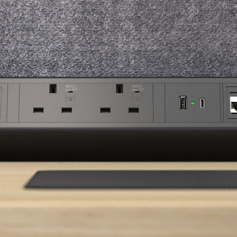 High-Speed 65W USB-C & USB-A Fast Charging