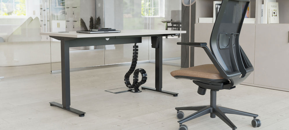 Smooth 707–1207mm stroke powered by quiet single motor
