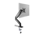 Dynamic Single Monitor Arm with USB Audio Base Front View