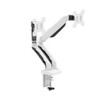 Dynamic Quick Release Dual Monitor Arms White