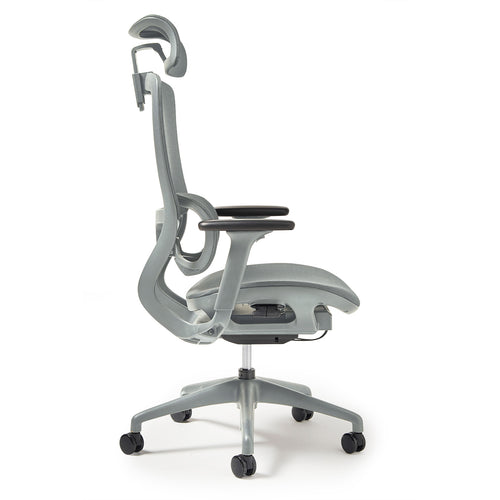 Dams Kara Mesh Ergonomic Office Chair - Side Profile View