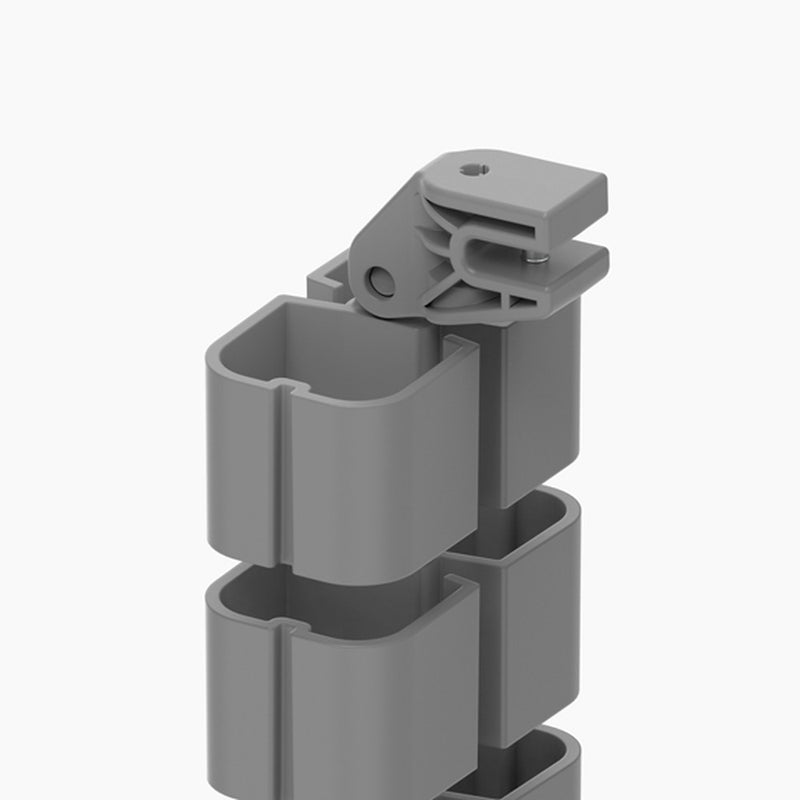 Patented Twist-Not-Pull Articulation