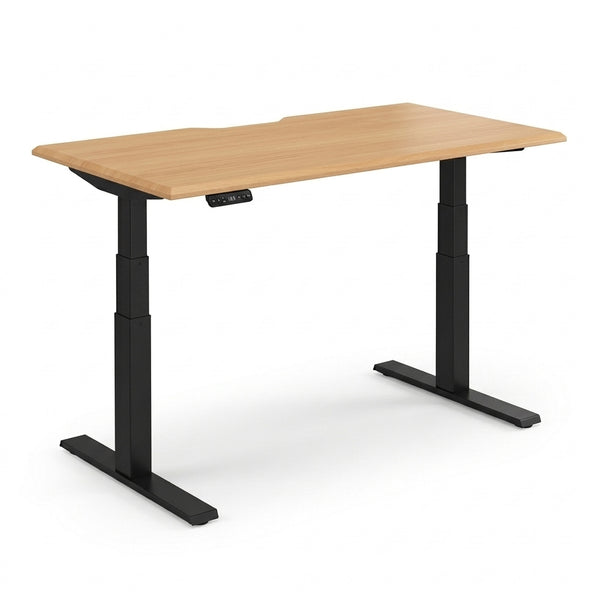 Dams Elev8² Luxe Dual-Motor Standing Desk with Scalloped Top
