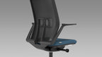 Formetiq Monza Mesh Task Chair - Black Frame with Black Mesh