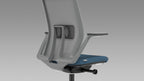 Formetiq Monza Mesh Task Chair - Grey Frame with Grey Mesh