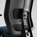 Formetiq Monza Mesh Task Chair - Macro Breathable Elastomeric Mesh & Lumbar Detail
