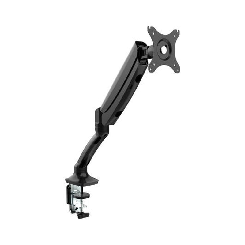 Smooth pneumatic gas strut for weightless fingertip elevation