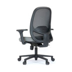 Formetiq Verona Mesh Task Chair - Black Frame Lumbar Support