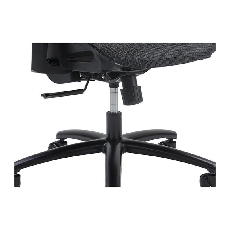 Smooth synchronised recline with multi-position lock