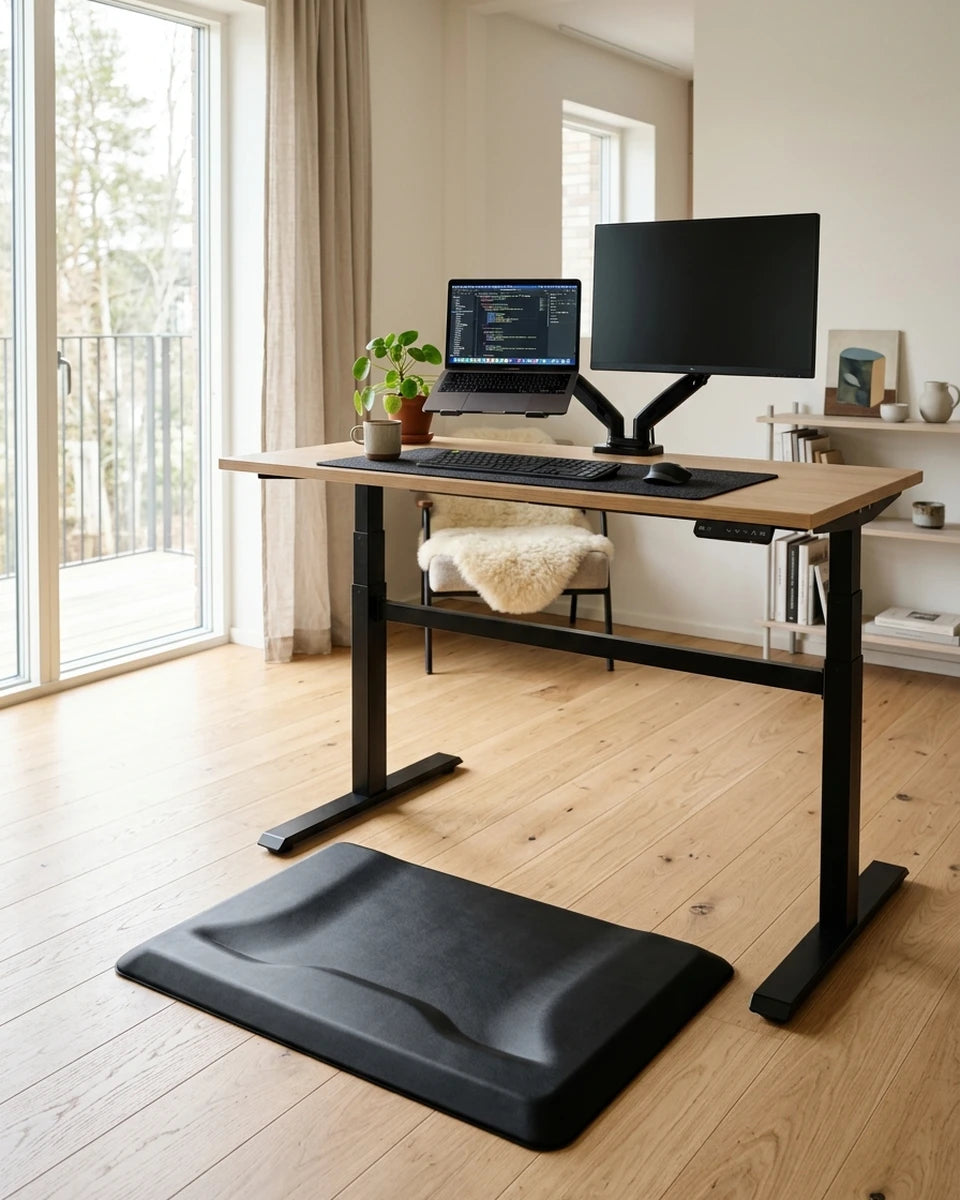 Standing desk mats: the science of anti-fatigue comfort